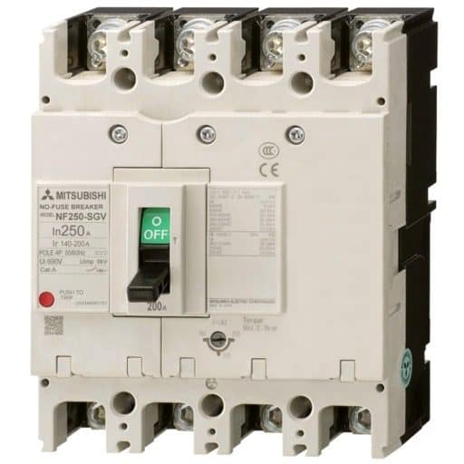 Mitsubishi Low Voltage Molded Case Circuit Breakers Mitsubishi Low Voltage Molded Case Circuit Breakers
