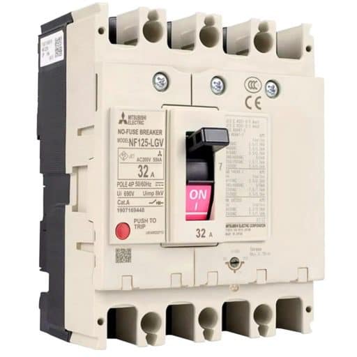 Mitsubishi Low Voltage Molded Case Circuit Breakers Mitsubishi Low Voltage Molded Case Circuit Breakers